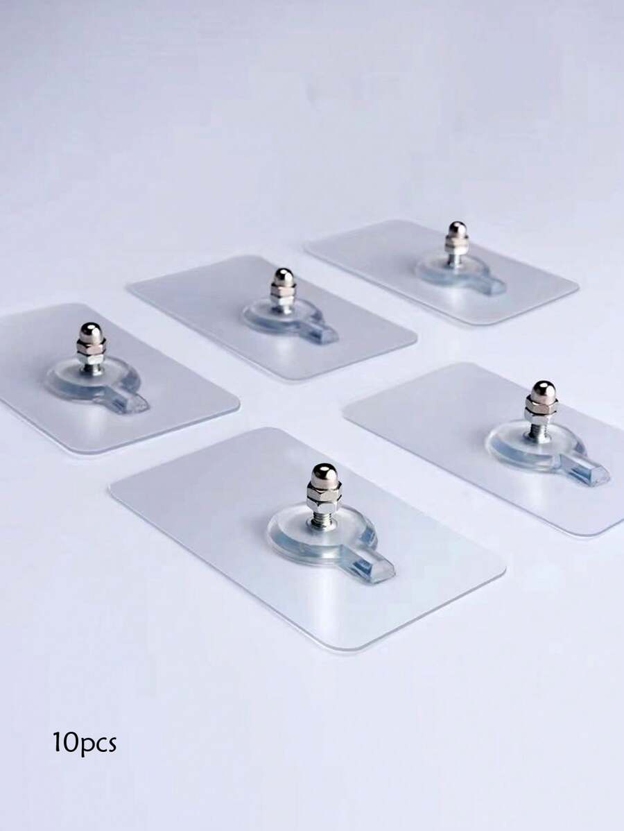 10 Pièces D'outils De Suspension De Peinture Murale Sans Clous, Crochets Adhésifs De Haute Qualité, Vis Invisibles, Cintres De Cadre De Photo Pour Photos De Mariage, Crochets De Serviette De Salle De Bain Sans Trace