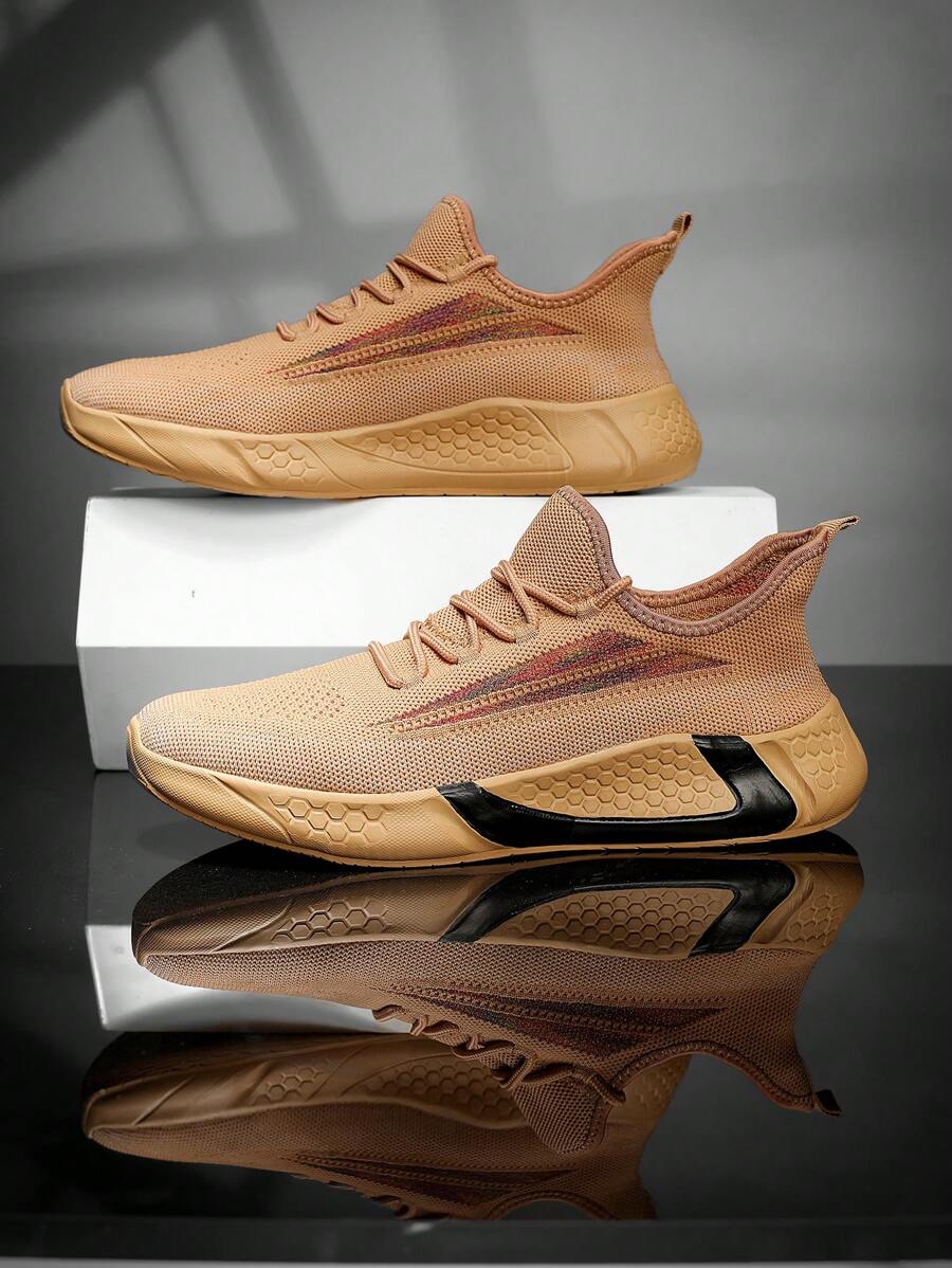 Large Size 46 47 Ultralight Running Casual Shoes For Men Breathable Men's Sneakers Fashion Jogging Trainers Platform Lace Up Male Sneaker