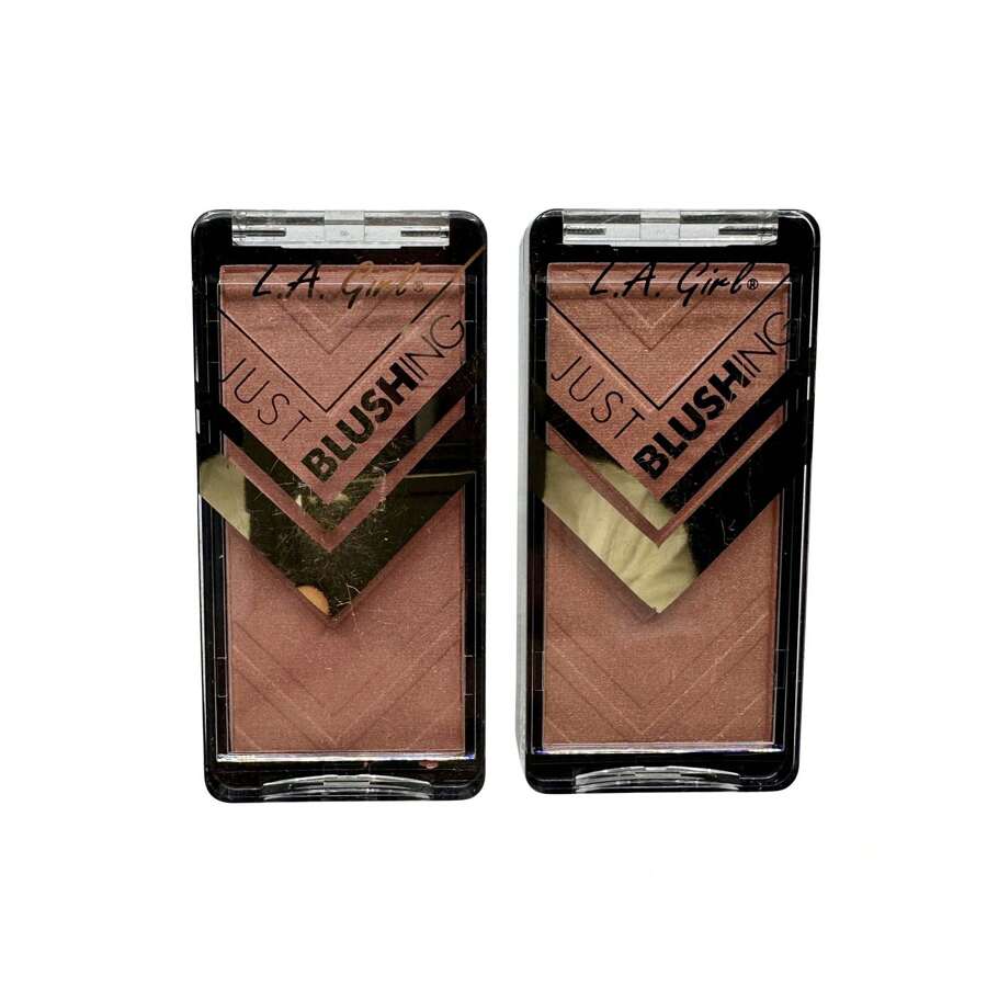 L.A.Girl LA GIRL L.A. Girl Just Blushing GBL483 Just Glowing Blush 0.25 OZ Set of 2