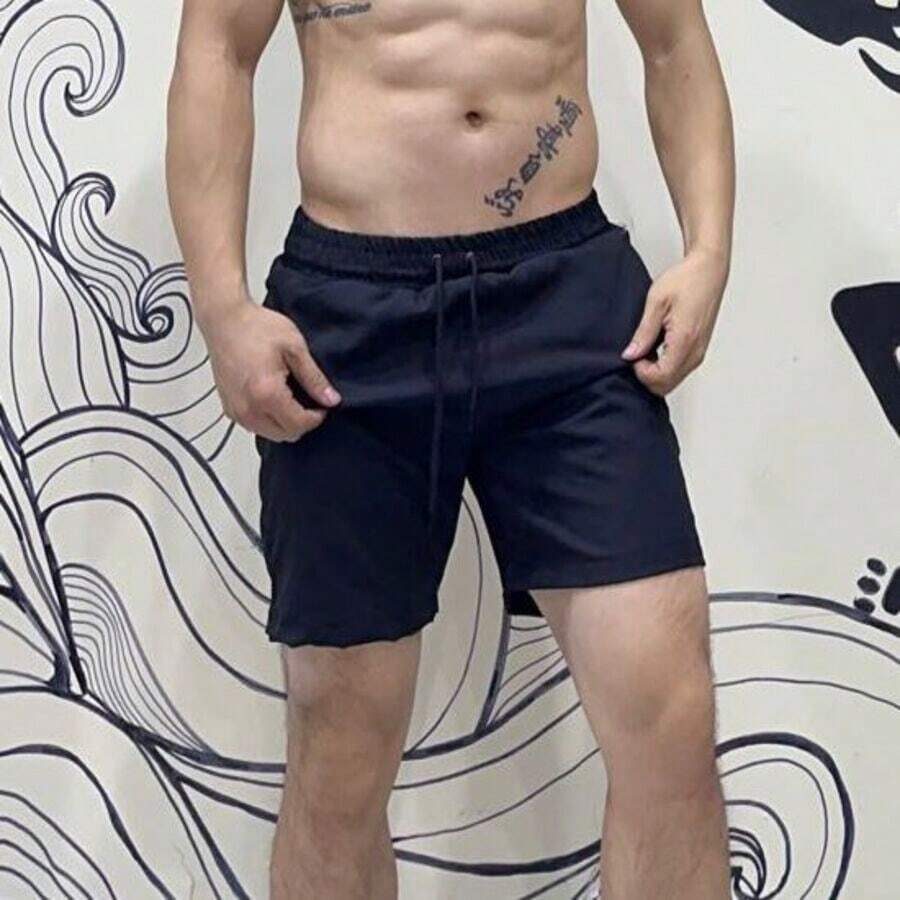 Short Bermuda Masculino Moda Praia Tecido Tactel Ano Novo e Natal