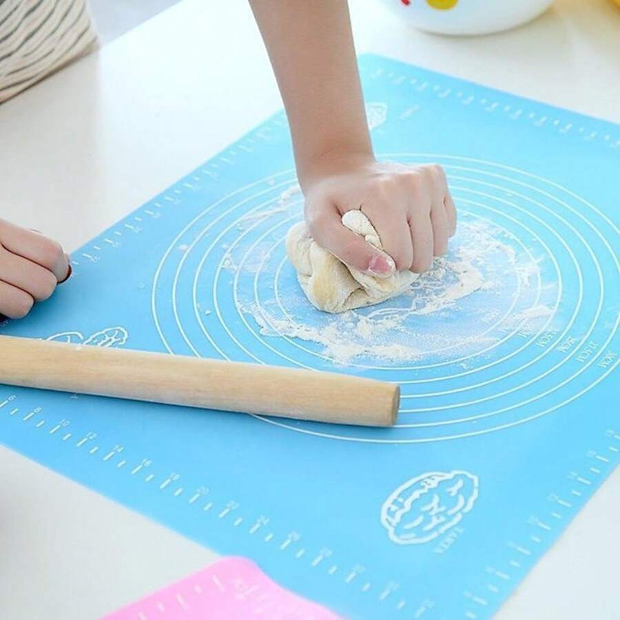 Tapete Culinário de Silicone Antiaderente 50 x 40 cm - Multifunções