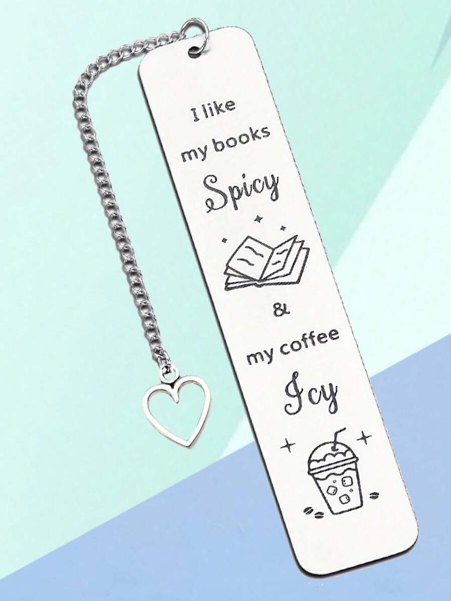 1pc/2PCS Steelness Bookmark Book Lover Gifts For Woman Man BFF Girlfriend Teens Students Friends Bookworm Readers Graduation Anniversary Gifts Back To School Gifts Back To School