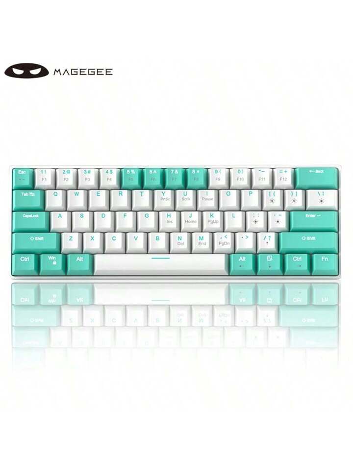 Magegee Star Rgb Mechanical Gaming Keyboard Hot Swappable Detachable Type C Cable Keyboard