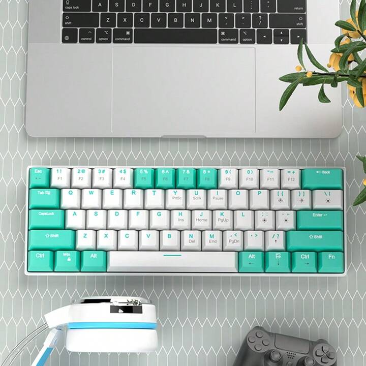 Magegee Star Rgb Mechanical Gaming Keyboard Hot Swappable Detachable Type C Cable Keyboard