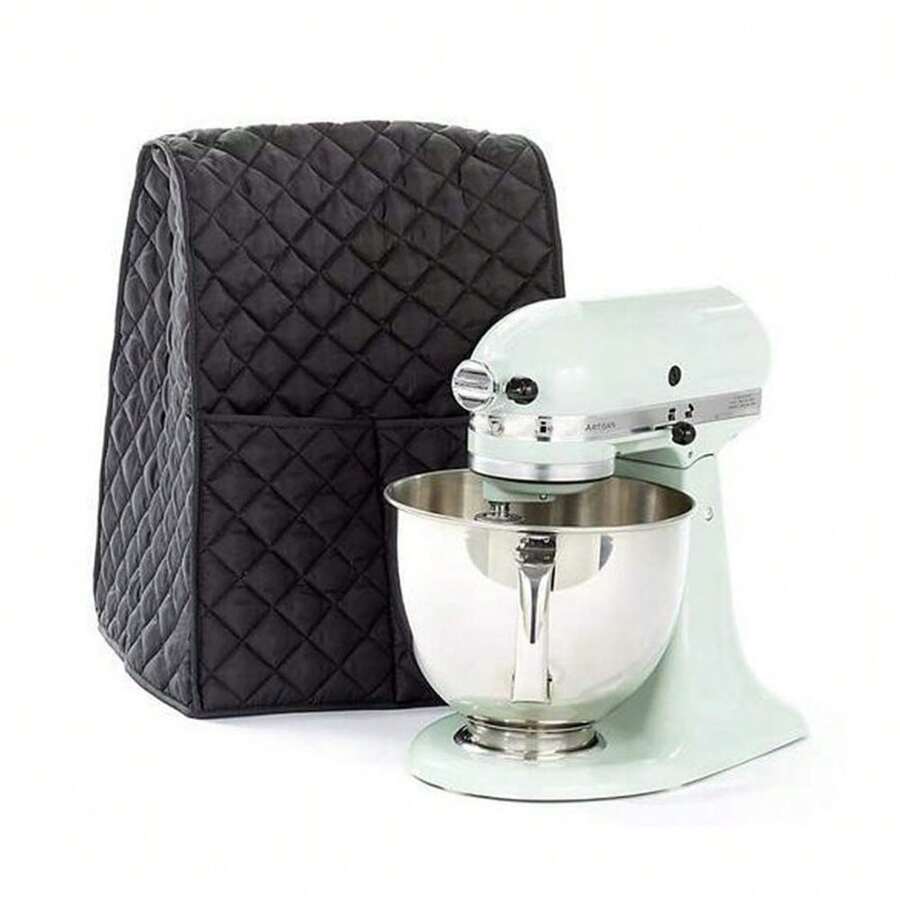 1 pezzo, Copertura antipolvere per robot da cucina, Copertura del mixer con borsa organizer per Kitchen Aid, adatta a tutti i modelli inclinabili e a sollevamento ciotola, Copertura protettiva per elettrodomestici da cucina, Accessori per elettrodomestici, Gadget, Utensili, Regalo di Natale, Cottura di Natale