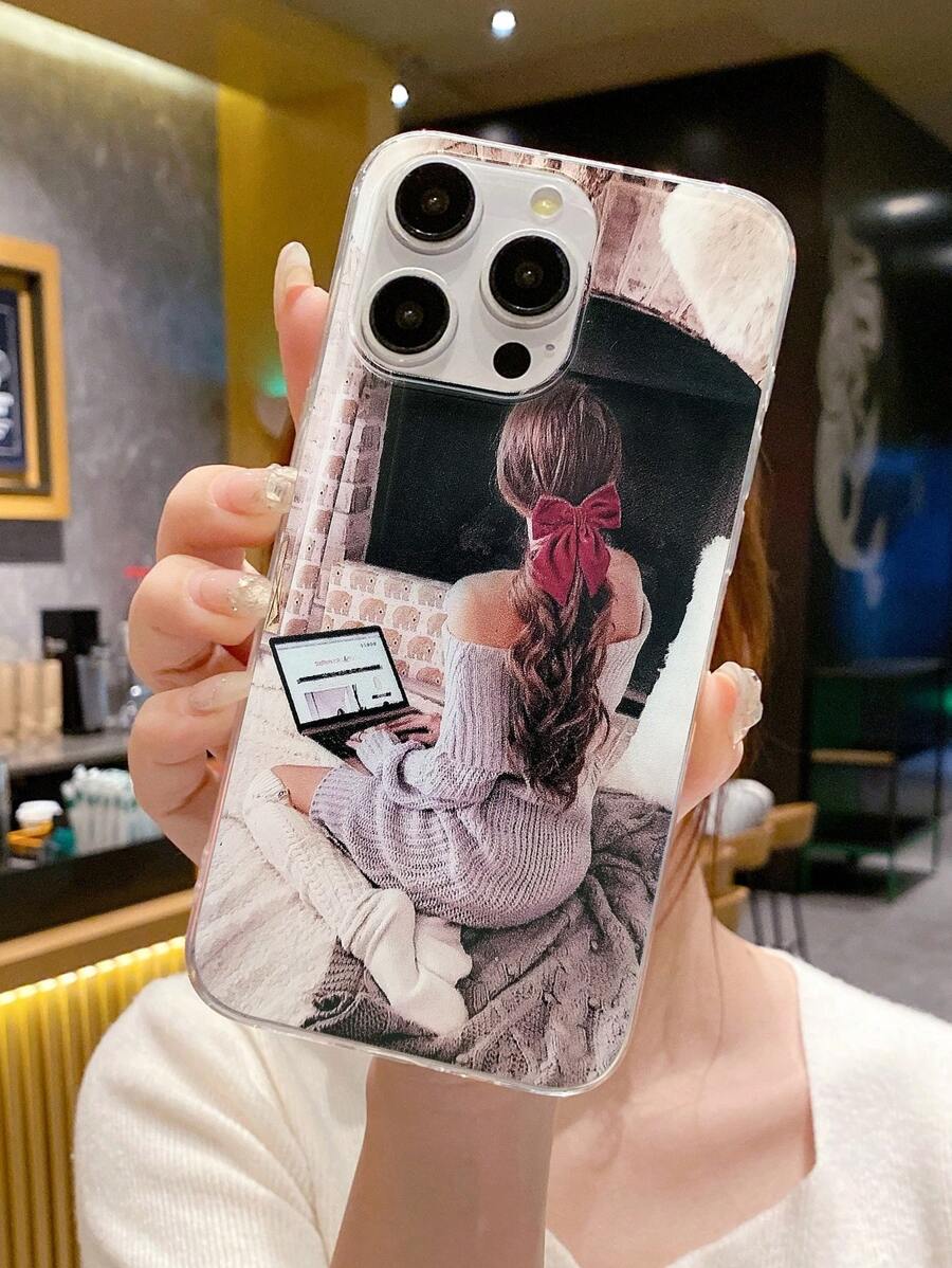 Etui na telefon z motywem dziewczęcym kompatybilne z iPhone15/15Plus/15Pro/15Promax