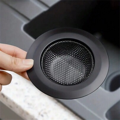 1/2pcs Kitchen Sink Strainer, Stainless Steel Sink Drain Strainer, Dishwasher Safe, Kitchen Sink Strainer, Kitchen Accessories