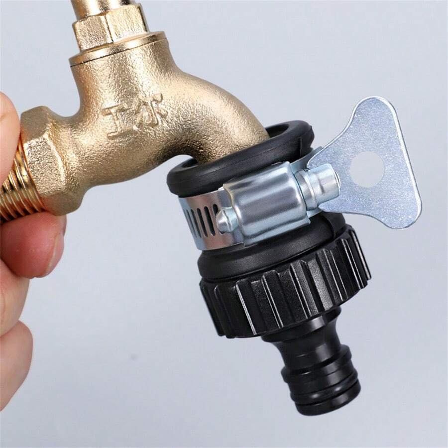1 Set, Durable Universal Water Faucet Adapter Plastic Hose Fitting Quick Connect Fitting Tap For Car Washing Garden Irrigation