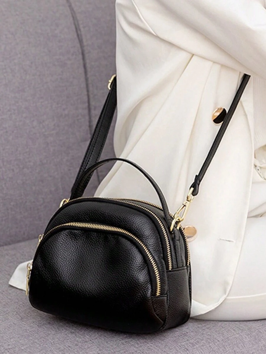 Bolsa Crossbody Portátil Com Vários Compartimentos E Vários Bolsos