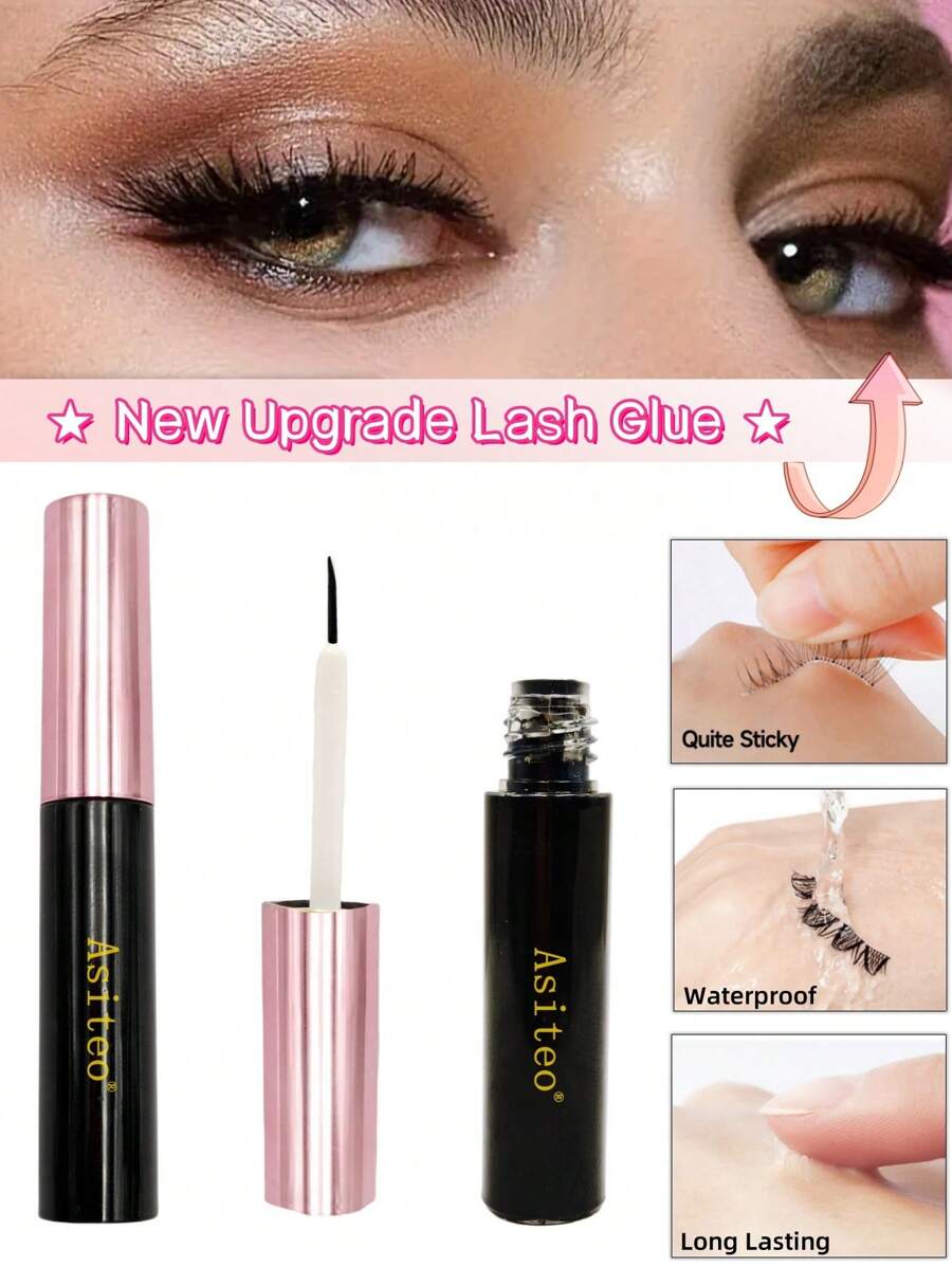 1PC 5ml New Upgrade Black Lash Perm Glue Adhesive Lash Lifting Glue For Eyelash Lift Perming Easy To Comb Cosmetics Tools