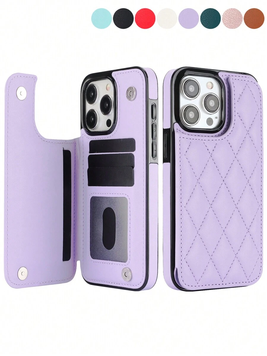 AWQUER Wallet Phone Case Compatible With Iphone 16 15 14 Plus 13 12 11 Pro Max 8 7 Plus SE 5G 2020 2022 With Credit Card Slots Holder, PU Leather Case Compatible With Galaxy S24 S23 S22 S21 S20 FE Note 20 Ultra 10 Plus A55 A35 A25 A15 A54 A14 A73 A53 A13 A72 A52 A22 A12 A71 A51 A70 A50 S 4G 5G Kickstand Shockproof With RFID Blocking Phone Bag Cover