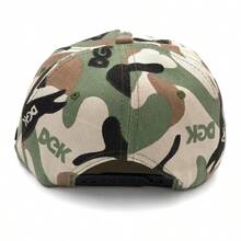 Nueva gorra de béisbol con visera plana y diseño DGK de camuflaje para skateboard, danza callejera, sombra del sol, unisex