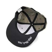 Nueva gorra de béisbol con visera plana y diseño DGK de camuflaje para skateboard, danza callejera, sombra del sol, unisex