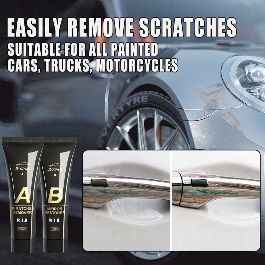 1pc Car Scratch Repair Wax For Sun Mark & Scratches Removal, Deep
