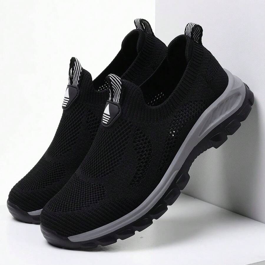 Middle-Aged And Elderly Women's Outdoor Sports Shoes, Breathable, Lightweight, Non-Slip And Soft-Soled Walking Shoes