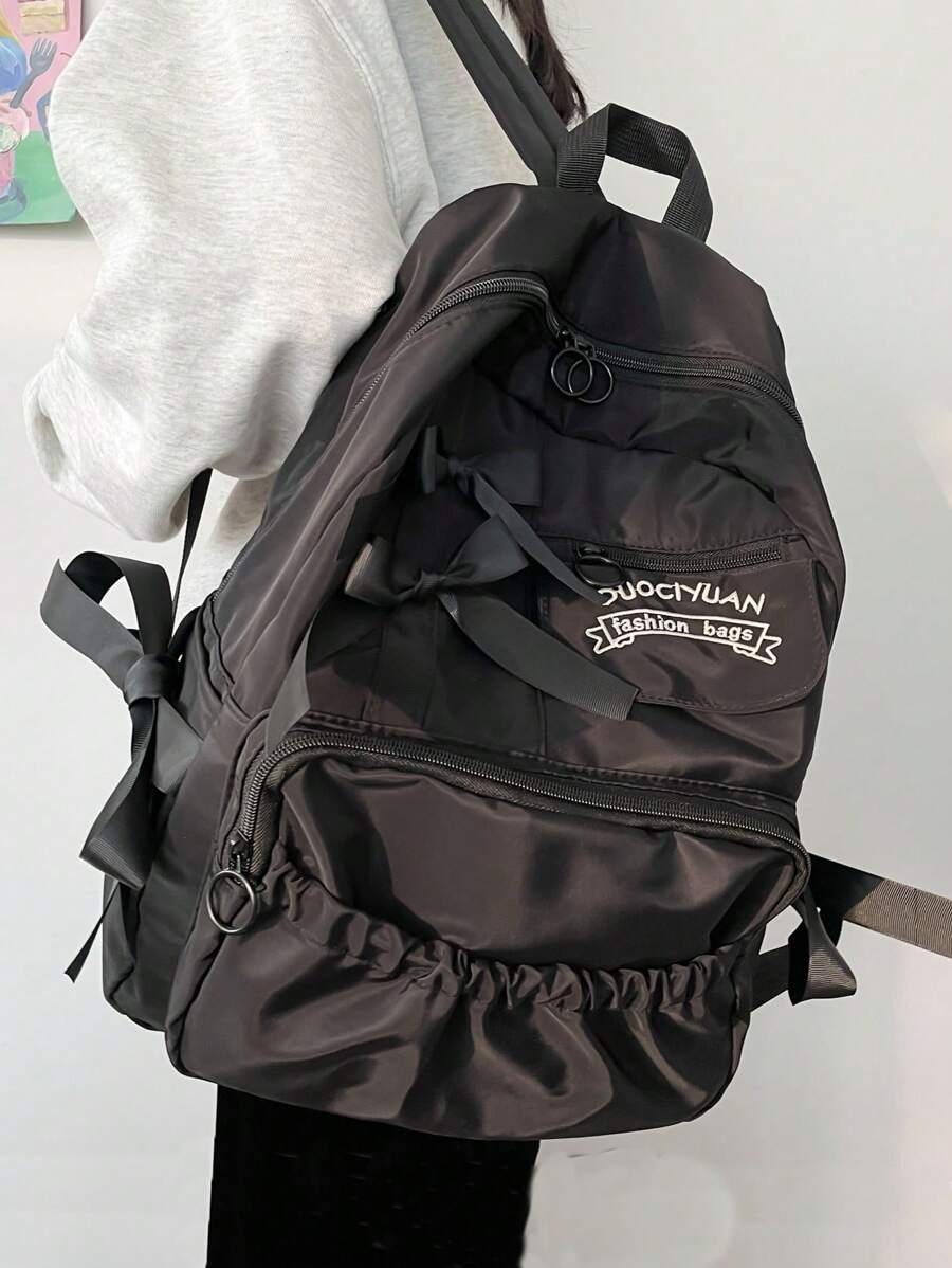 Mochila de moda para mujer, mochila escolar, mochila casual, mochila de día, mochila de senderismo, mochila de fin de semana, mochila de viaje de gran capacidad