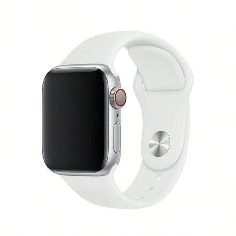 Pulseira Apple Watch Silicone Compatível Relógio 38mm/40mm/41mm 42mm/44mm/45mmS/M ou M/L