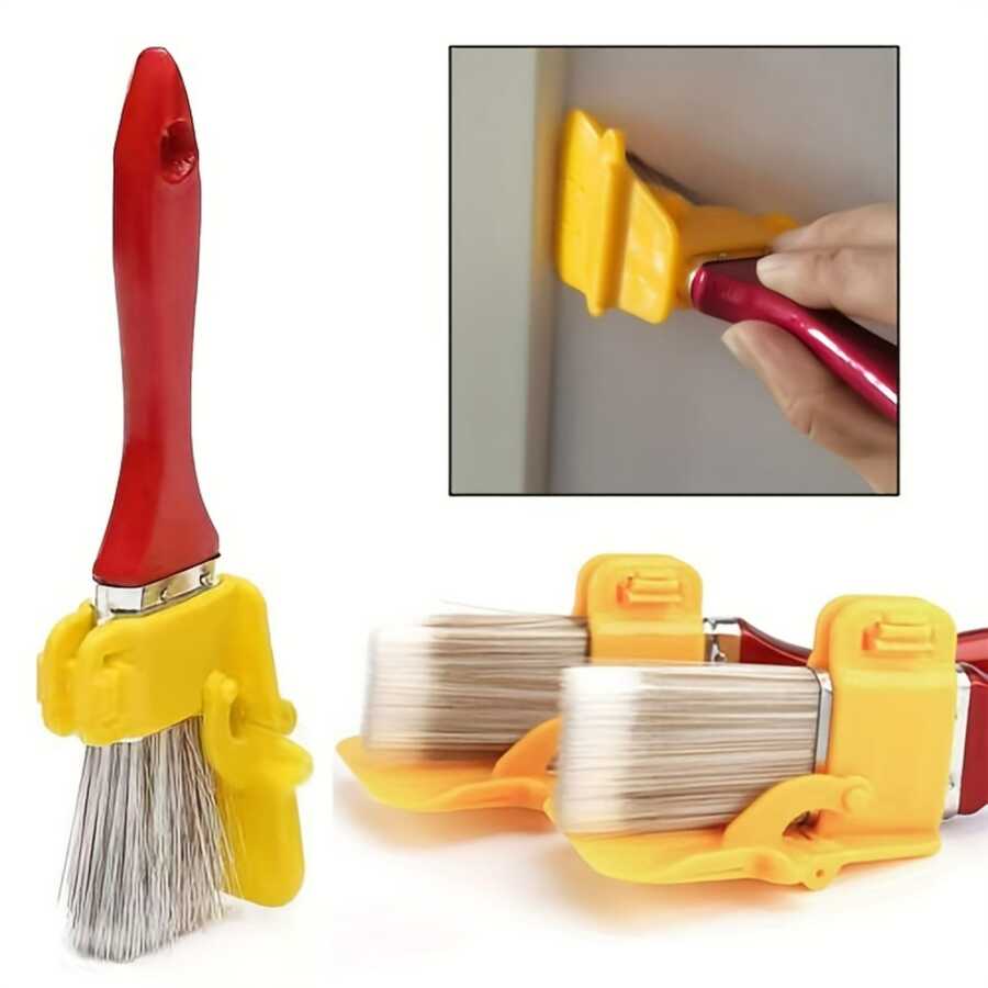 Awokee 1 Pieza Herramienta De Borde De Pintura, Juego De Rodillos De Pincel, Para Interior Y Exterior De Paredes Y Techos