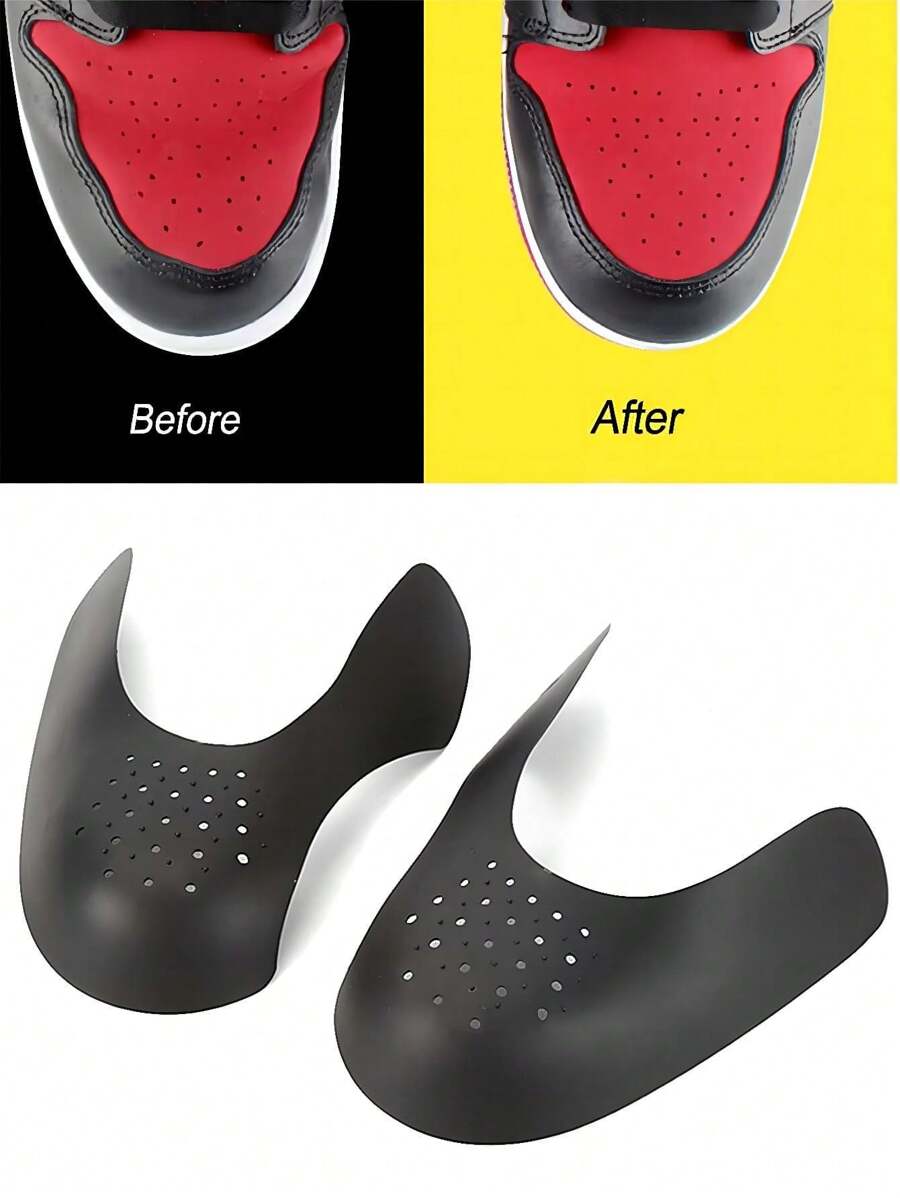 1 Pair Sneaker Shoe Shields - Crease Protectors - Protects Against Shoe Creases - Anti-Crease Shield - Men's & Women's