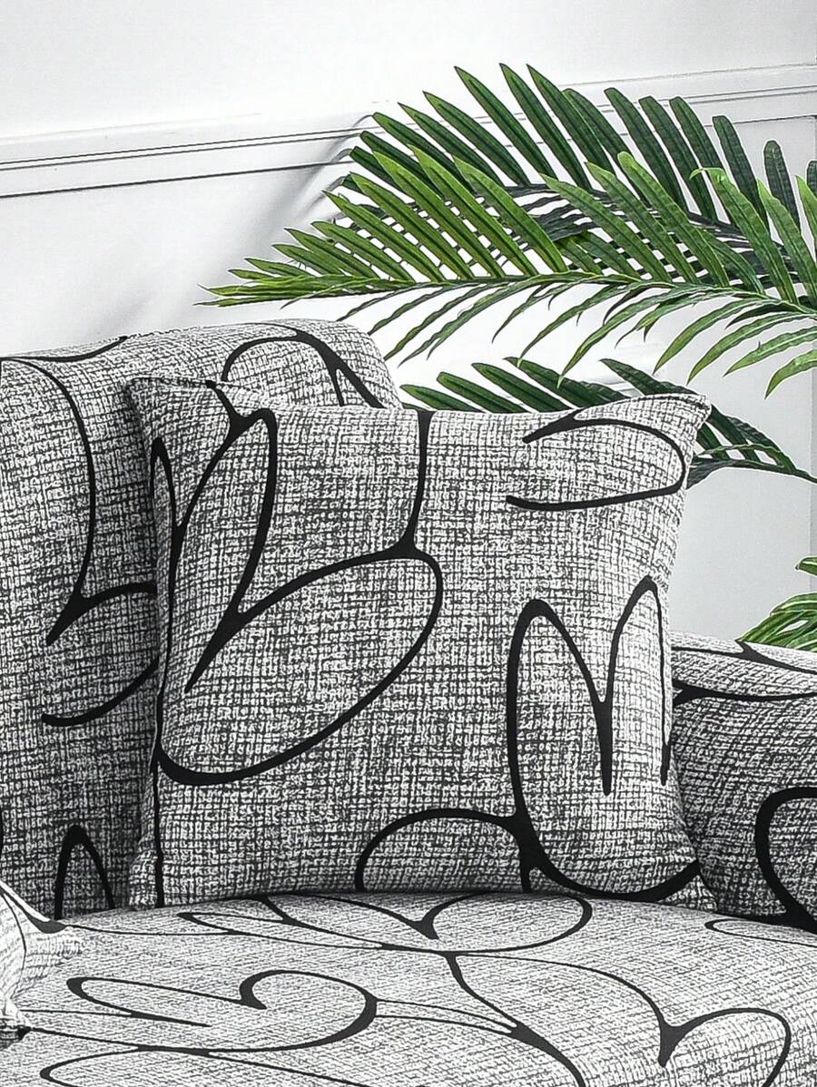 1 PC Elastic Pillow Case For Living Room Sofa Removable Sofa Pillow Protective Cover