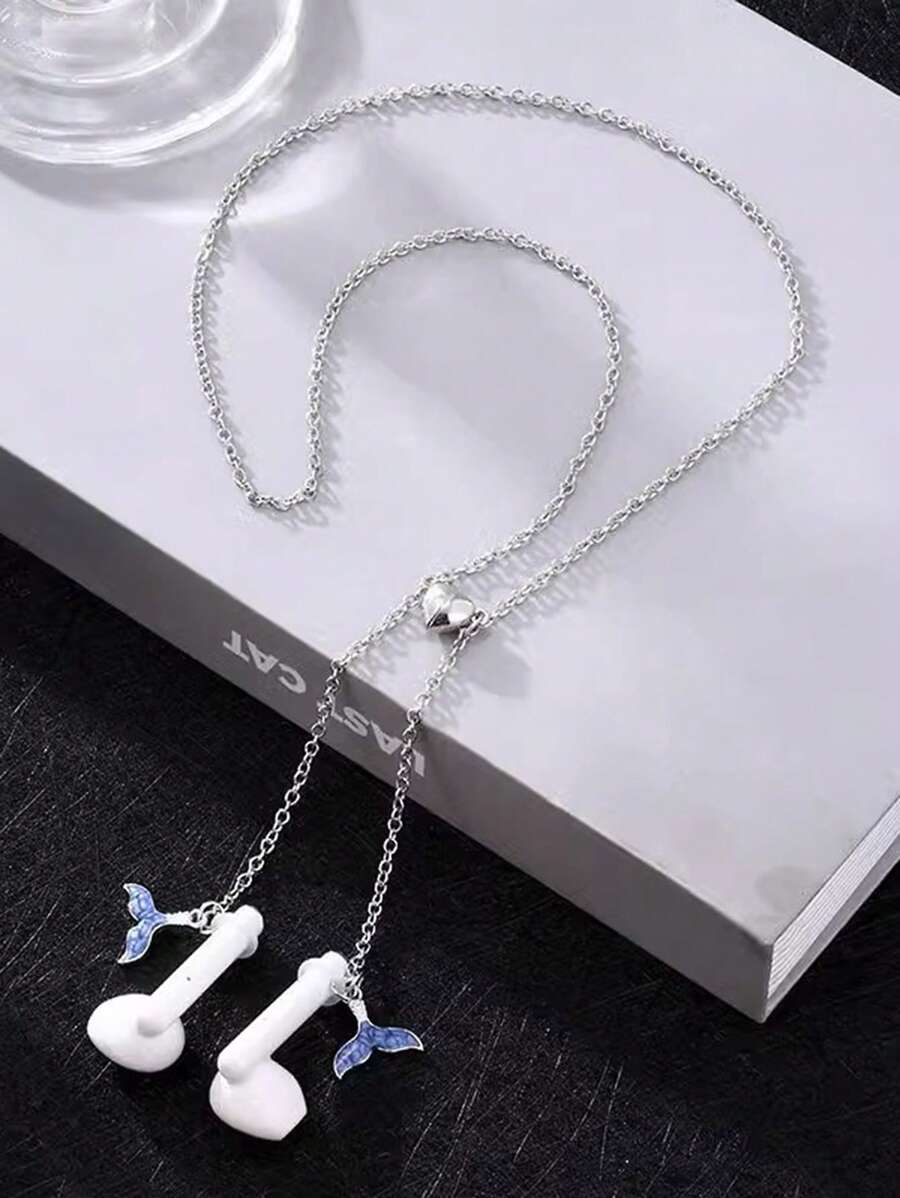 Earphone With Anti-Lost Chain, Wireless Apple Anti-Fall Device, Daisy Simple Chain For Glasses And Earphones