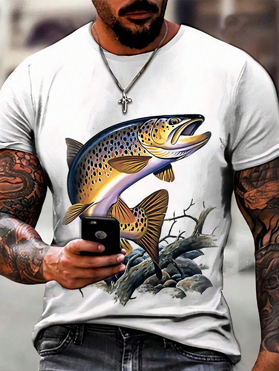 Camisa Camiseta PESCA 21