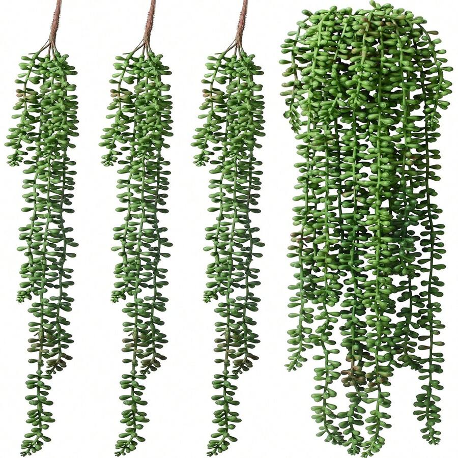 1/2PCS Artificial Plants Grapefruit Leaf Wall Hanging Home Background Wall Decoration Wedding Decoration Outdoor Garden Window Sill Courtyard Decoration Birthday Party Valentine's Day Gift, New Year Materials