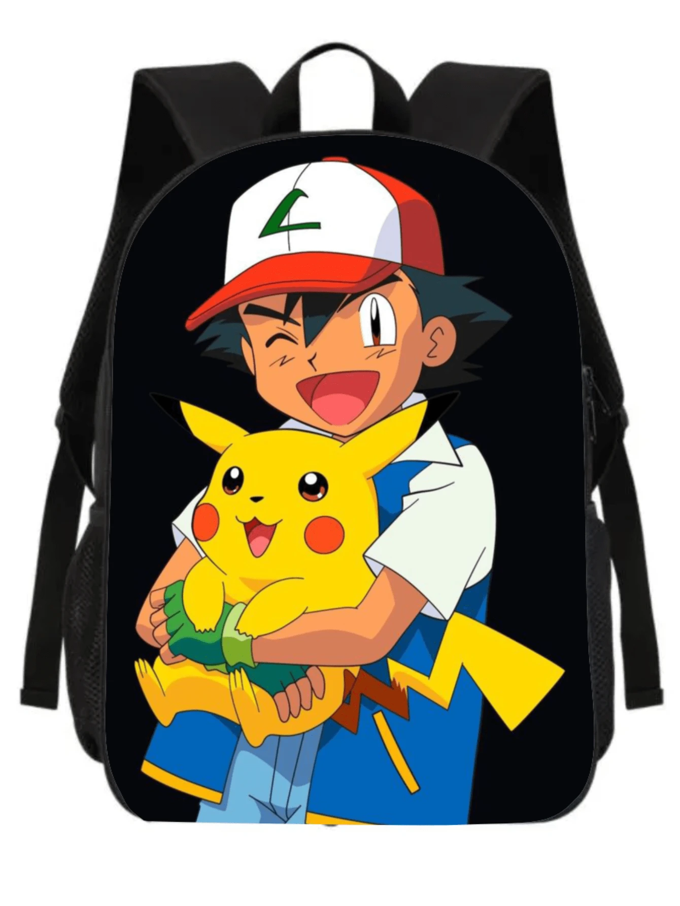 Mochila Escolar Infantil Anime Desenho Pokémom Volta as Aulas