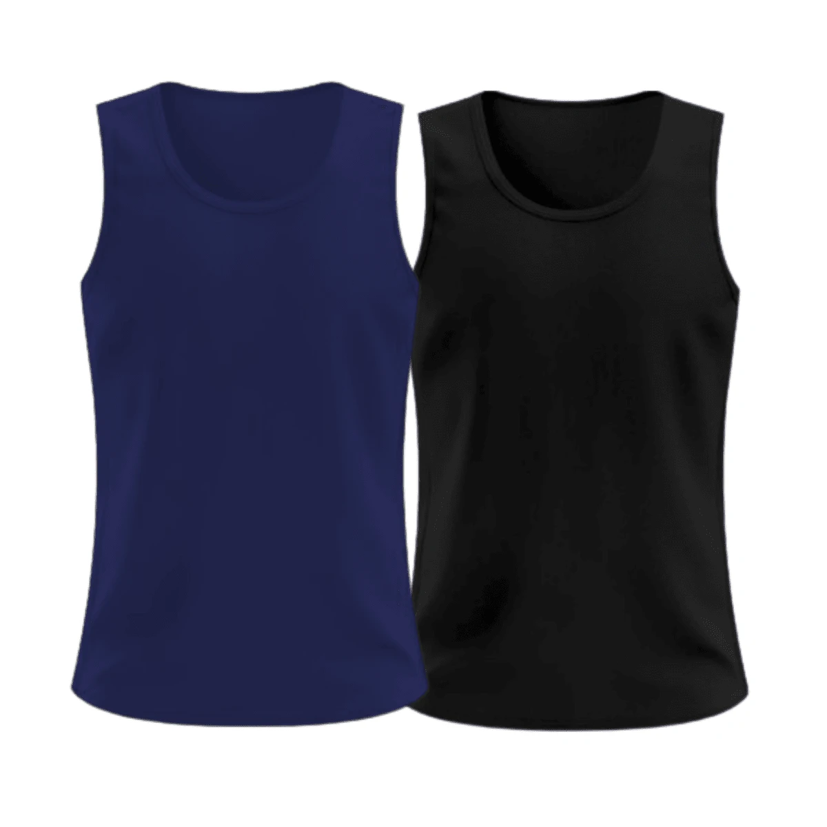 Kit 2 Camiseta Masculina Dry fit Básica Regata Malha Poliester Confortável para Treinos Academia Corrida Elastano e Ajustável