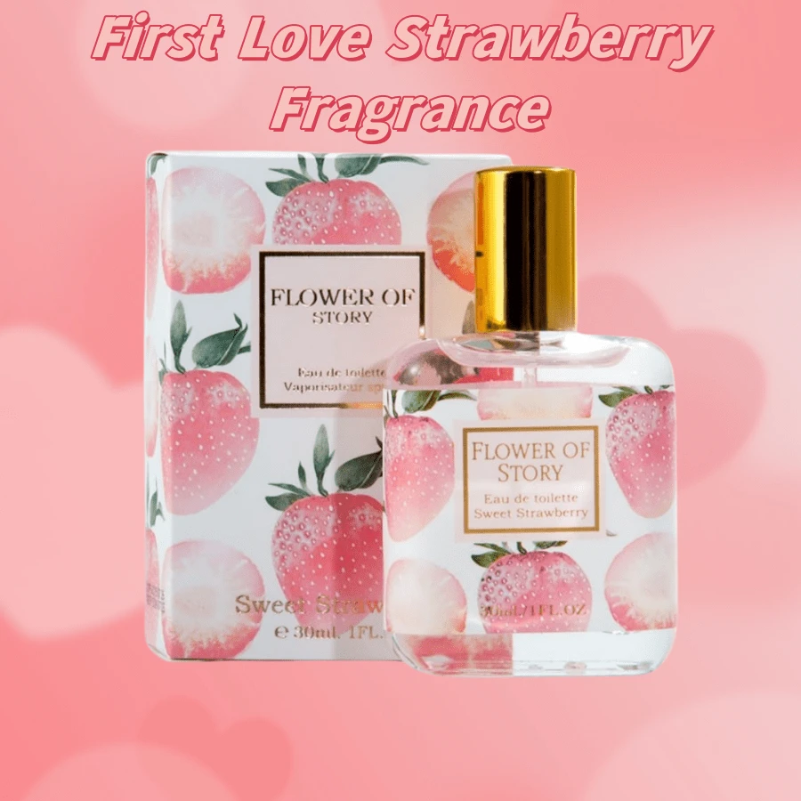 قصة العطر الأول عطر زهرة الفراولة: رائحة دائمة من عطر فاكهة الفراولة الطازجة الطبيعية عطر أنيق ومنعش زجاجة واحدة من العطر 30 مل زجاجة واحدة عطور عطر عطر جسم معطر جسم عطور عطر عطر جسم معطر جسم