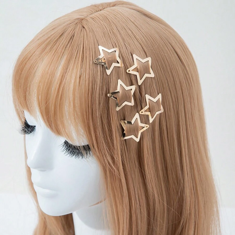 Y2K Hot Girl Star Hair Clip Pour Tous=10 pièces Pinces à cheveux, Barrettes à cheveux