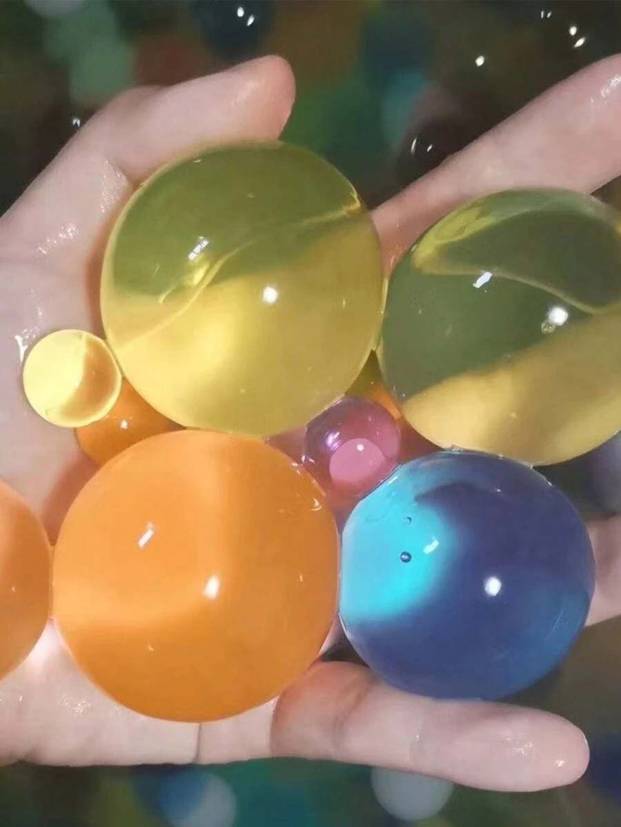 60 Pezzi Perline D'acqua Extra Grandi Per Vasi, Decorazione Centrotavola Matrimonio, Riempitivo Vaso Per Candele, Decorazione Casa, Composizione Floreale, Regalo Per Party