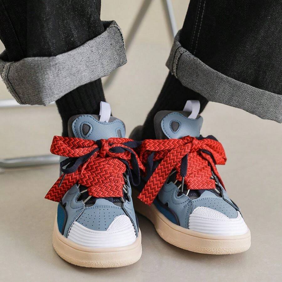 Unisex Couple's Casual Sports Board Shoes, Fashionable Sneakers For Outdoor Activities