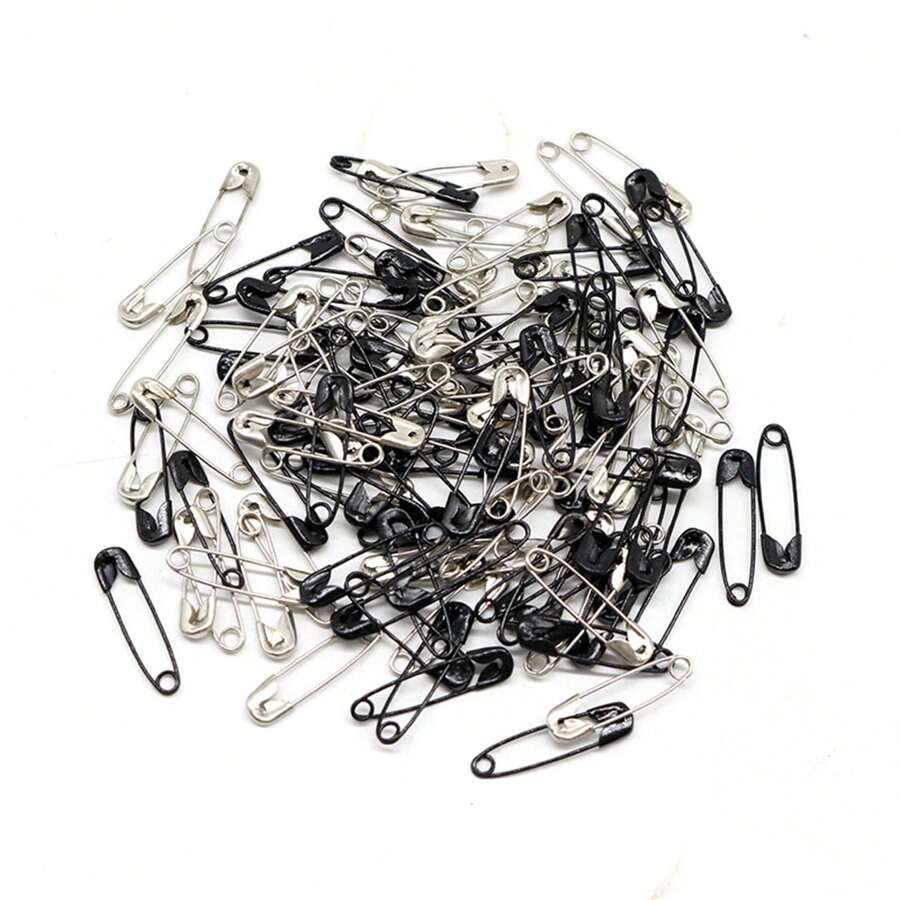 1 Boîte De 120 Pièces Assortiment De Couleur De Bonbon Épingles De Sûreté Avec Petite Boucle Et Aiguille Pour Broche D'ornement