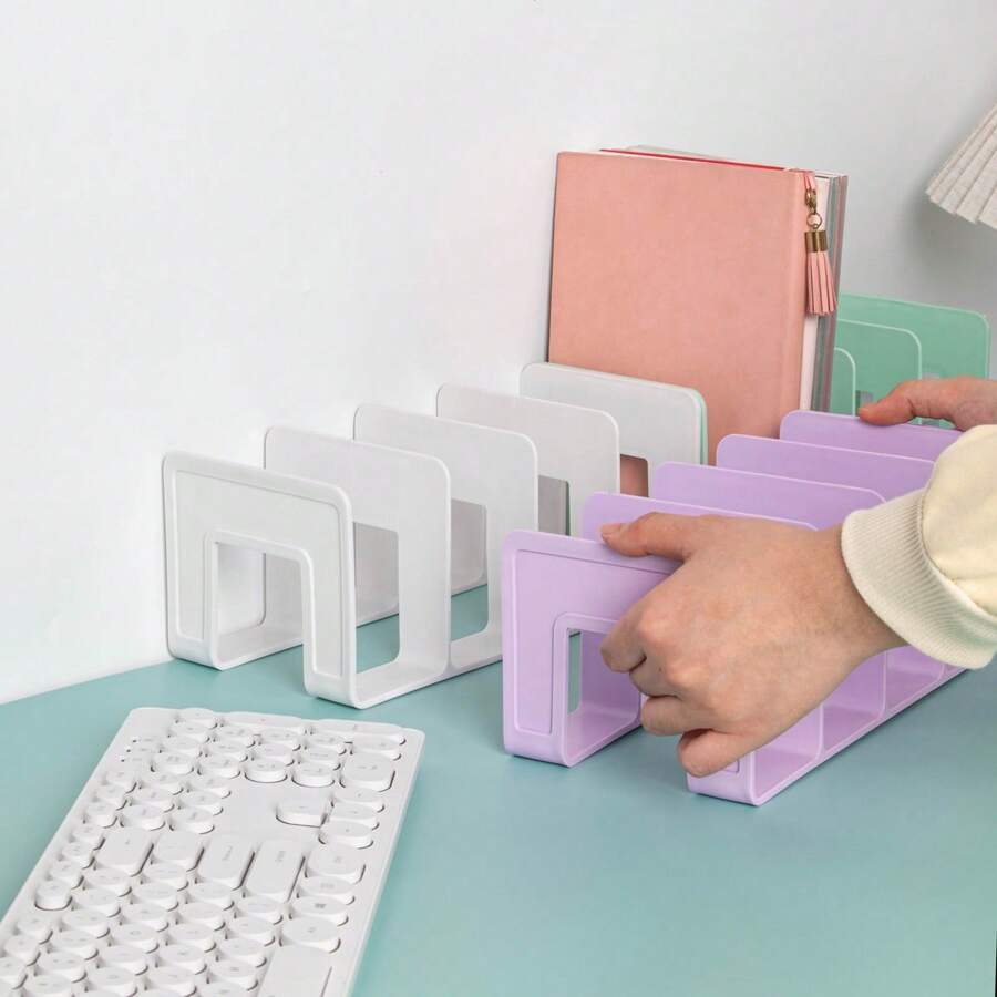 4Tier Desktop Bookstand For Reading, Shelf For Organizing Books And