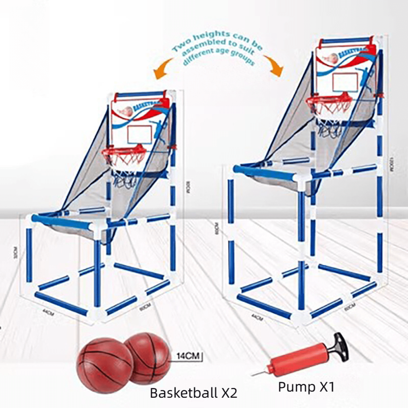 Basketball Machine Toy Large Indoor And Outdoor Folding Basketball Wall