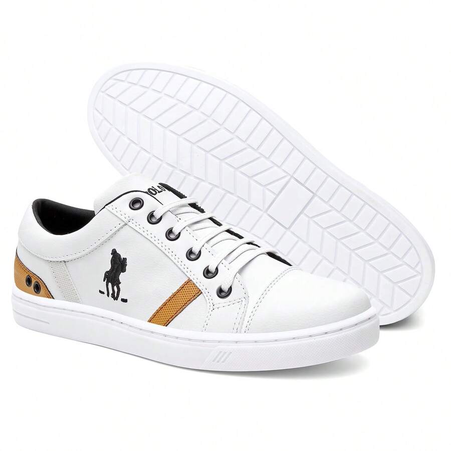 Tênis Sapatenis Masculino Polo Plus Estilo Casual Confortável Moderno Varias Cores