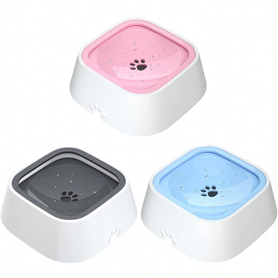 1pc Pet Water Bowl, Cat Dog Floating Drinking Bowl, Non-Spill Suspended Pet Bowl, Floating Anti-Tipping Dog/Cat Water Bowl