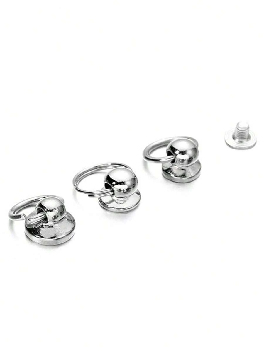 50pcs Cute Phone Charm Rings For Fashion Phone Case Hanger Compatible With IPhone, Android Phone, Gift For Birthday, Family, Friends Finger Ring Holder, Phone Grip, Phone Accessories