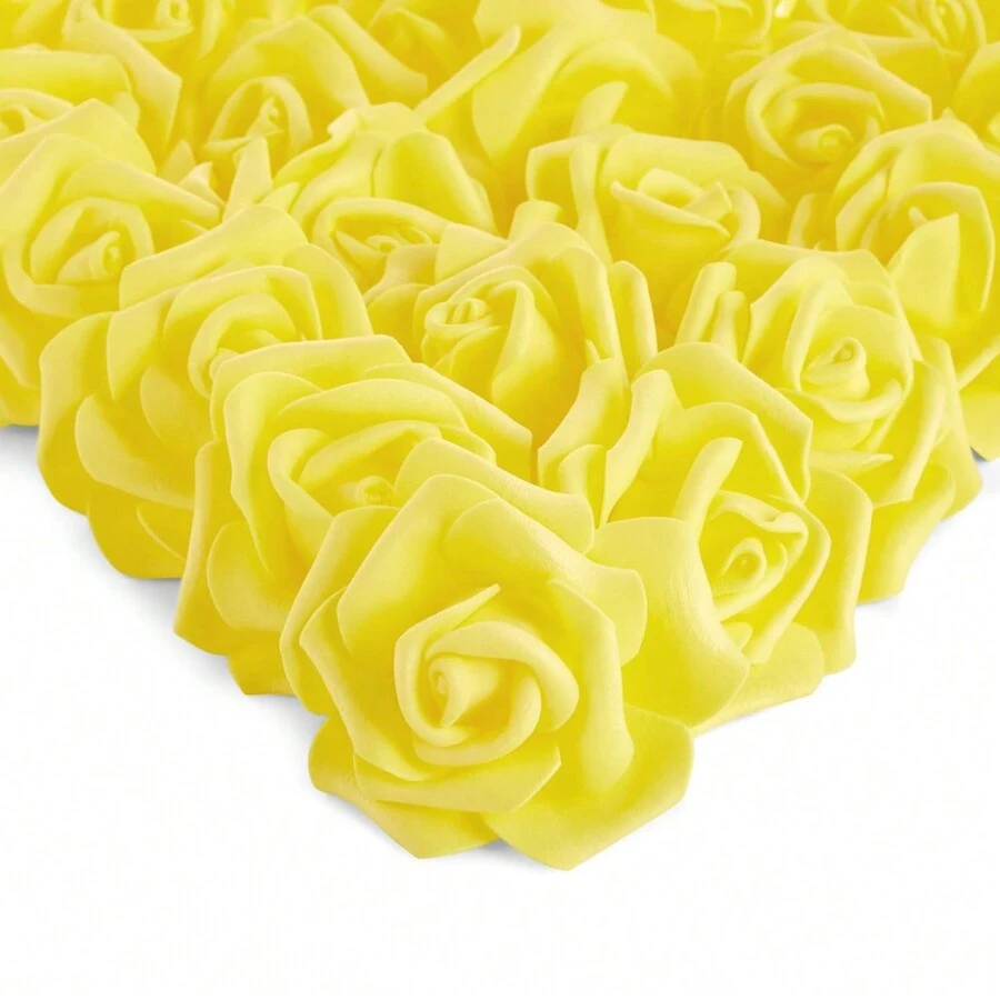 5/10/15/20/25/30pcs/Set Pink Artificial Flower, Simple PS Foam Decorative Flower For Home Decoration, Valentine Day, Gift Gifts Birthday Graduation