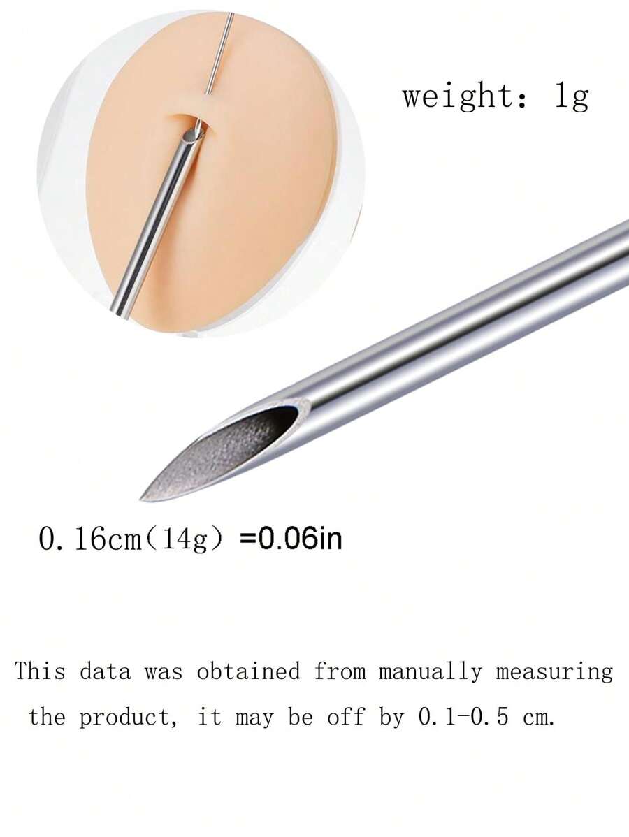 10PCS Belly Button Piercing Kit Belly Piercing Kit Navel Piercing Kit