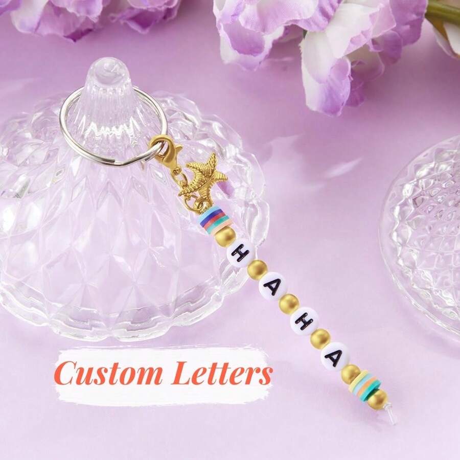 1pc Custom Name Keychain Custom Text Keychain 3 Styles Custom 3-15 Letters Creative Key Chain Unique Gift For Her/Him, Boyfriend, Girlfriend, Wife, Husband, Ideal For Valentine's Day, Mother's Day, Birthdays, Anniversaries, Graduation, Weddings, Father's Day