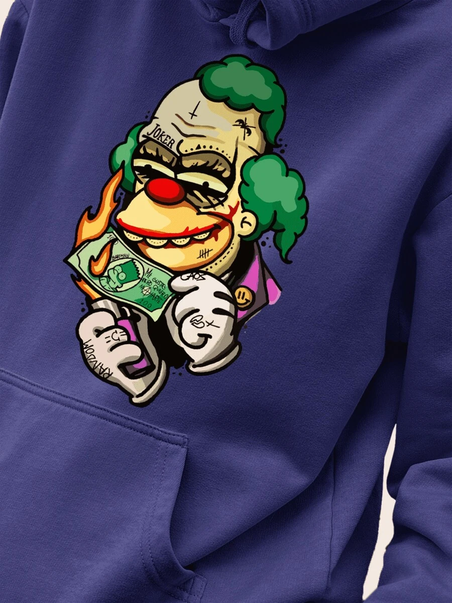 Blusa Moletom Genuine Grit Masculina Estampada Algodão 30.1 Joker Simpsons