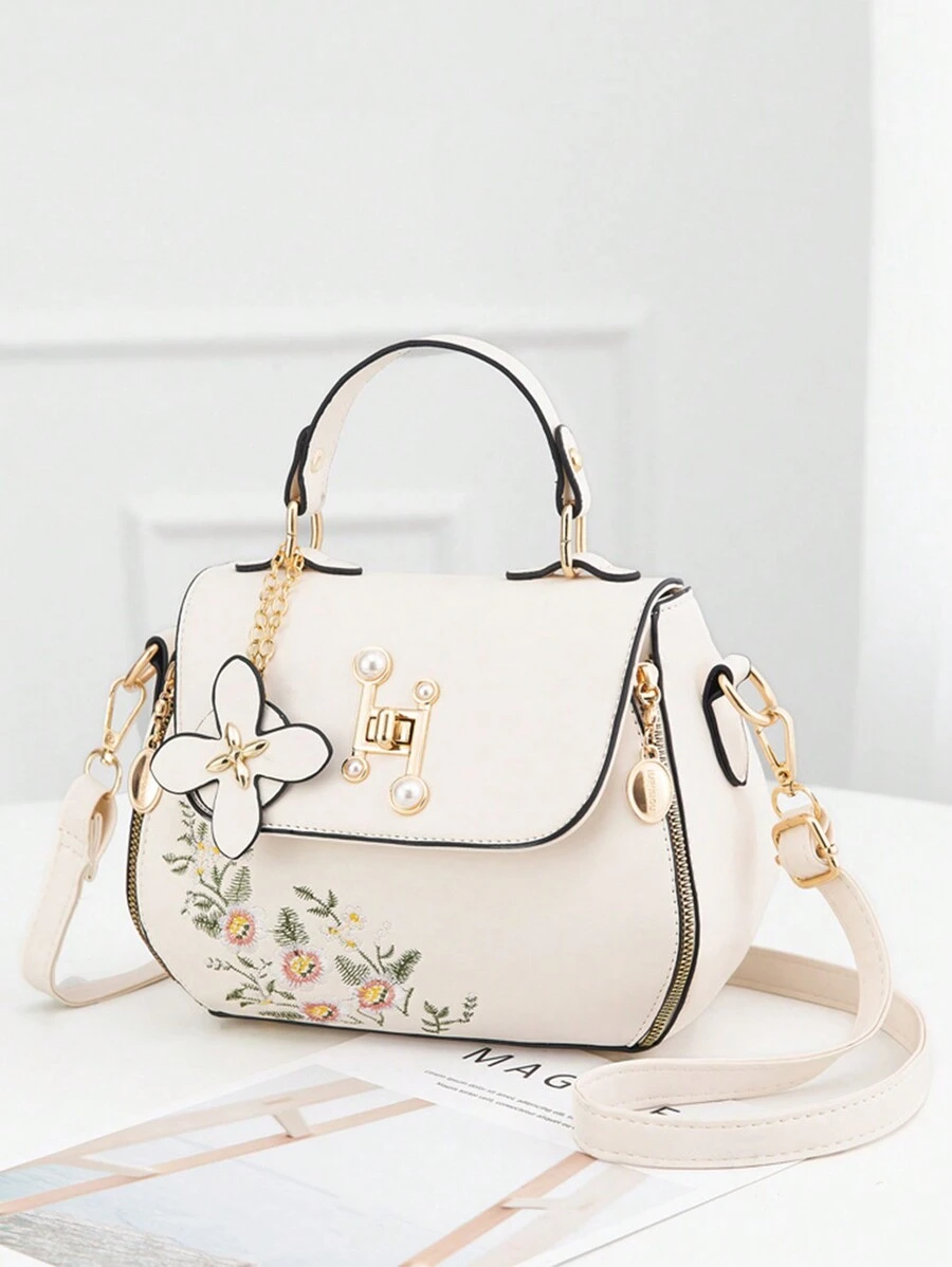 PINCNEL Fashion Embroidery Handbag Strap With Accessories, Mother Day Gifts, Mom Gifts, Mommy's EssentialsMommy Bag For Going Out, Best Mother's Day Gift Ideas