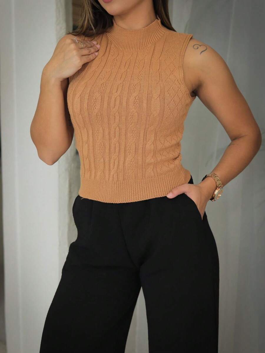 Maik Modas Blusa de Modal Sem Manga. USA 36 ao 42.