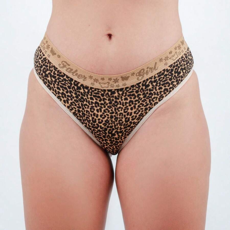 Kit 10 Calcinhas Tanga Elástico Exposto Cotton 100% Algodão Calcinha Conforto