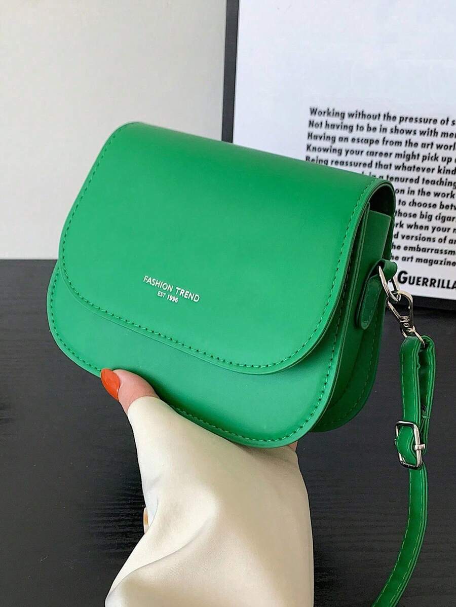 Yogodlns Vintage Saddle Crossbody Bag PU Leather Women's Luxury Design Small Handbag And Purse Ladies Travel Shoulder Messenger Bag Purse