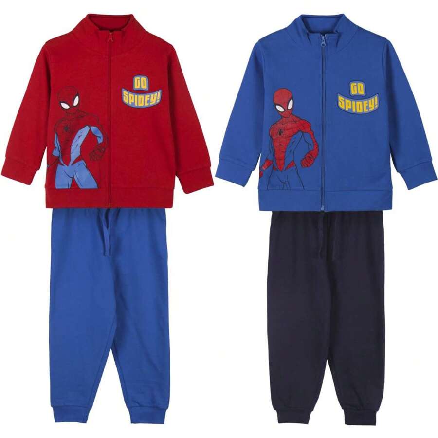 Marvel Chandal Felpa Spiderman Red - Chandal De SPIDERMAN - Chandal SPIDERMAN Officiële licentie en officiële licentie