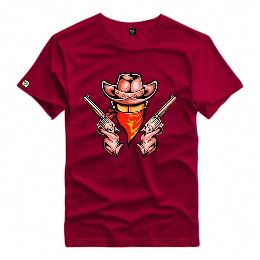 Camiseta Personalizada Estampada 100% Algodão T-Shirt Country - 132