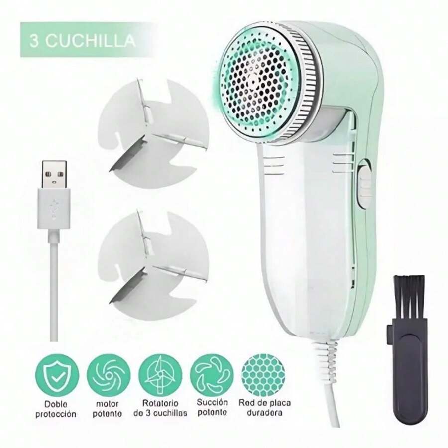 Removedor Portatil Quita Pelusa Electrica Lagom Lint Remover Ropa Sin Batería
